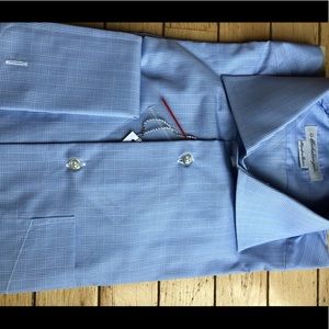 Mens French cuff dress shirt